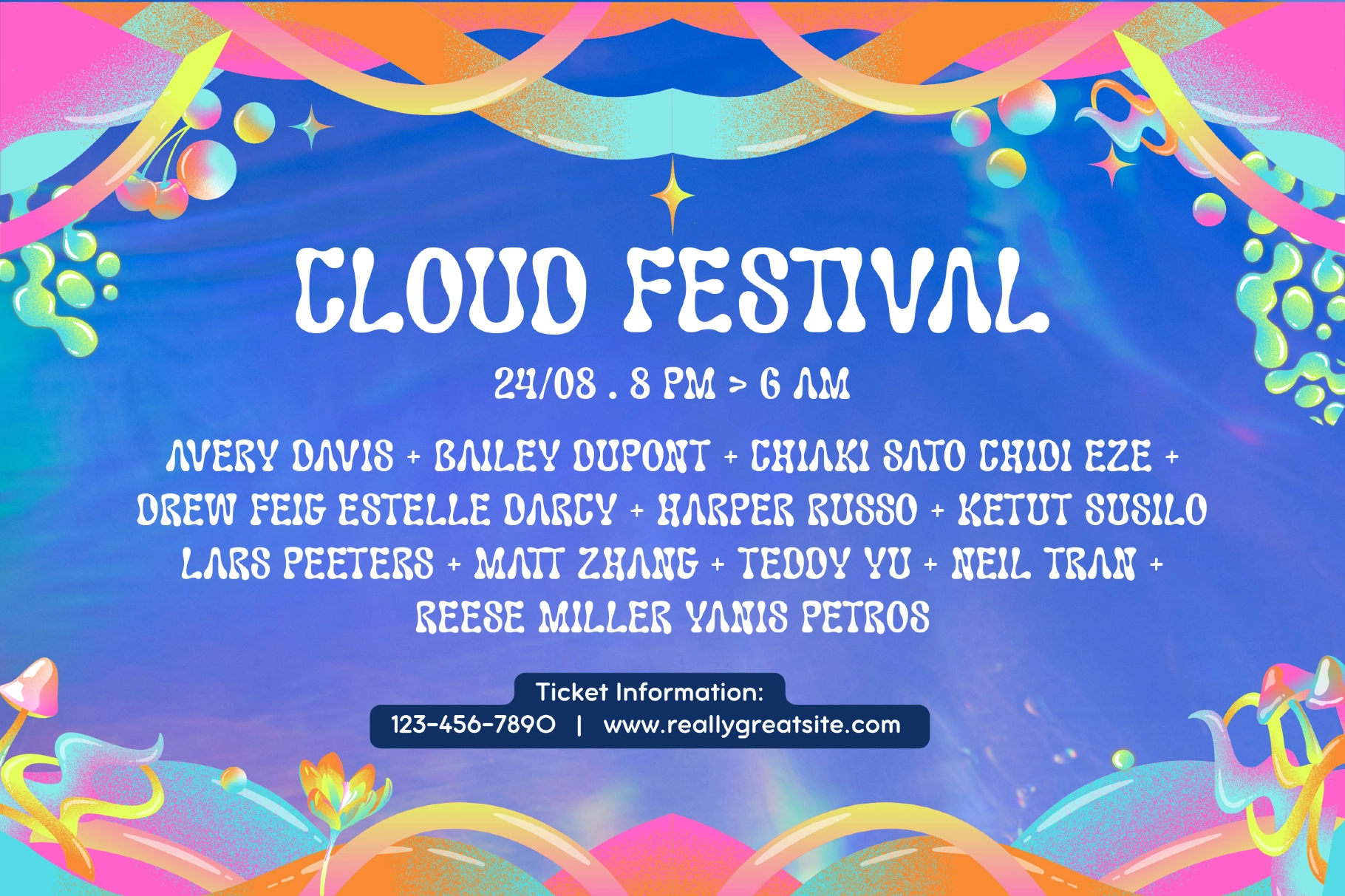 Wiskind - Liquify Psychedelic Font