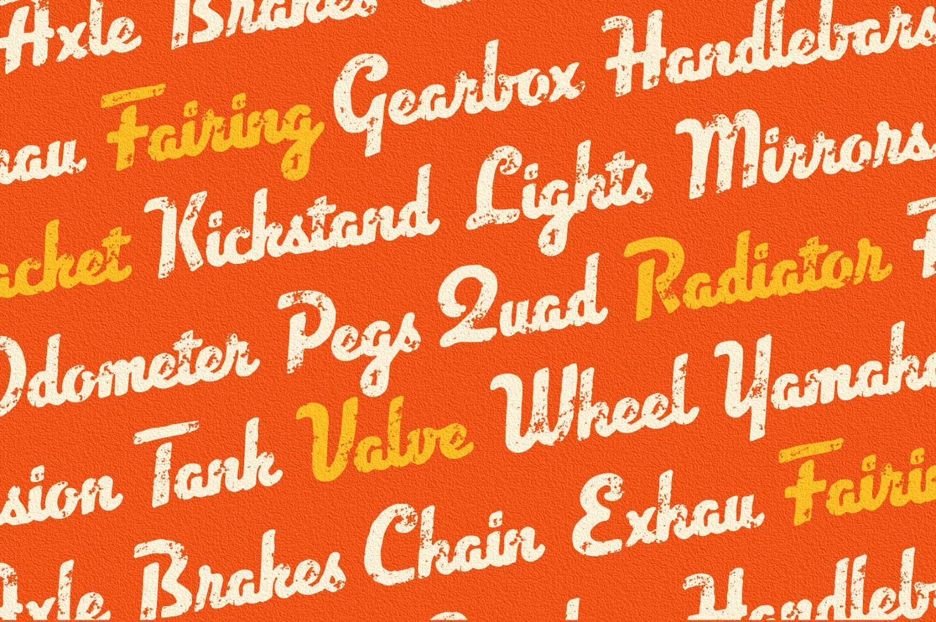 Vilanders - Vintage Stamp Font