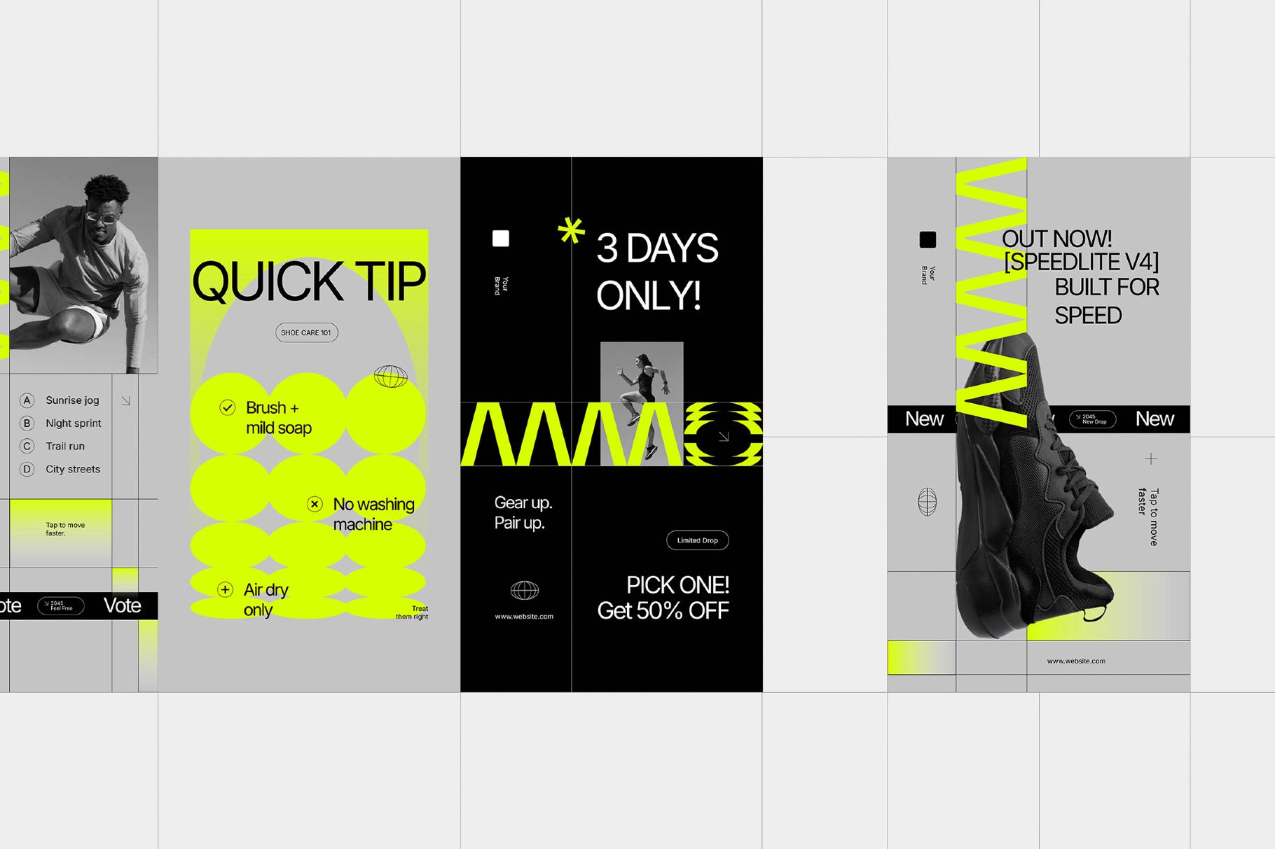 Sportea - Sportwear Instagram Template Pack