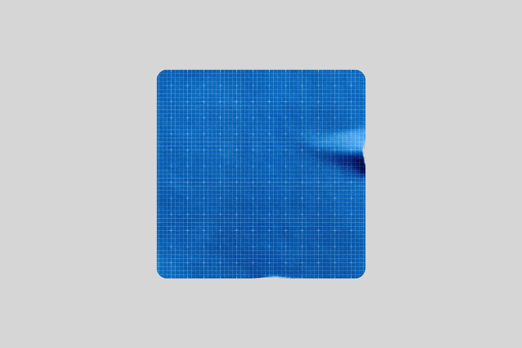 Square Sticker Mockup