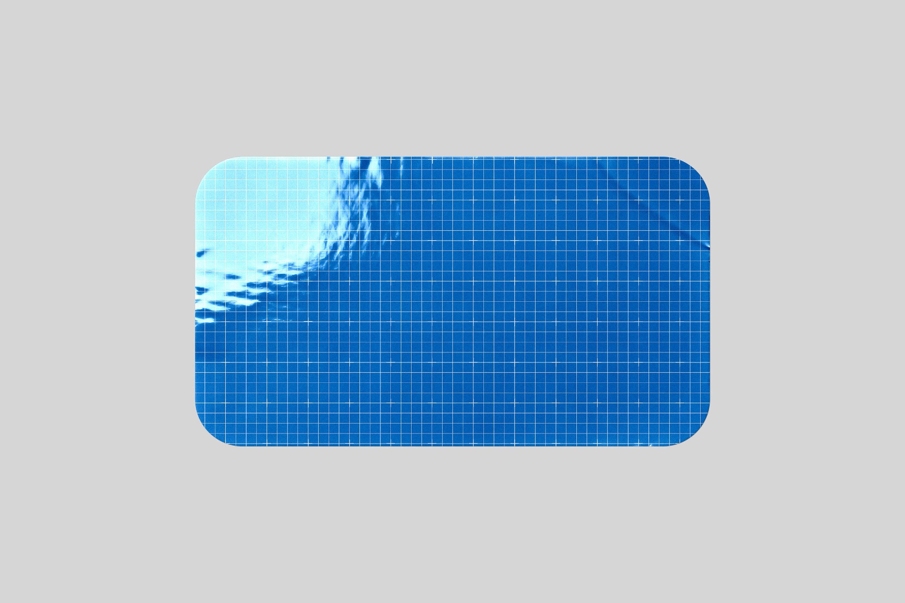 Glossy Rectangle Sticker Mockup