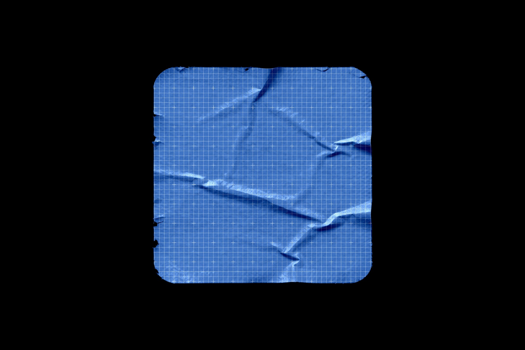 Glued & Worn Rectangle Sticker Mockup