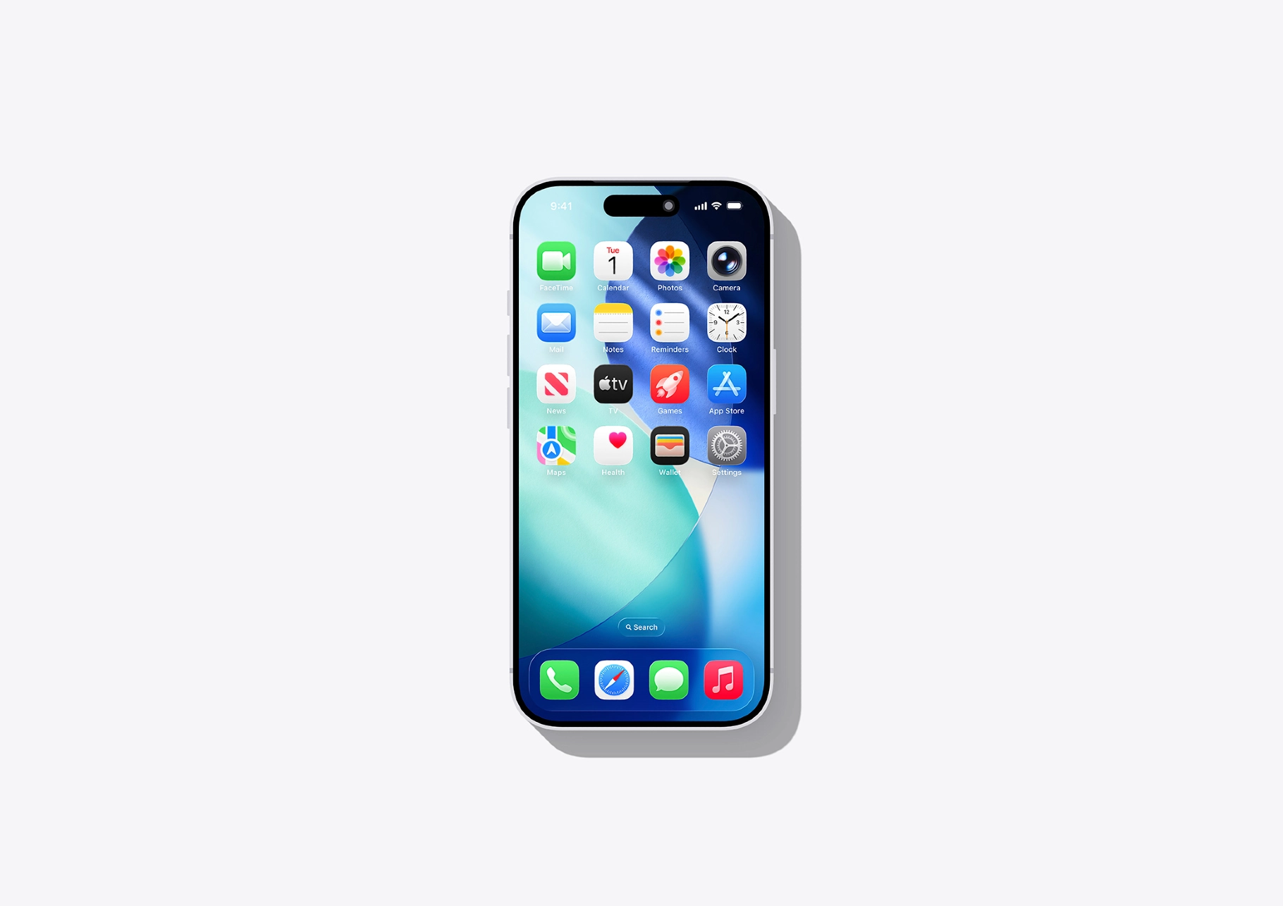 iPhone 17 Pro Vector Mockup