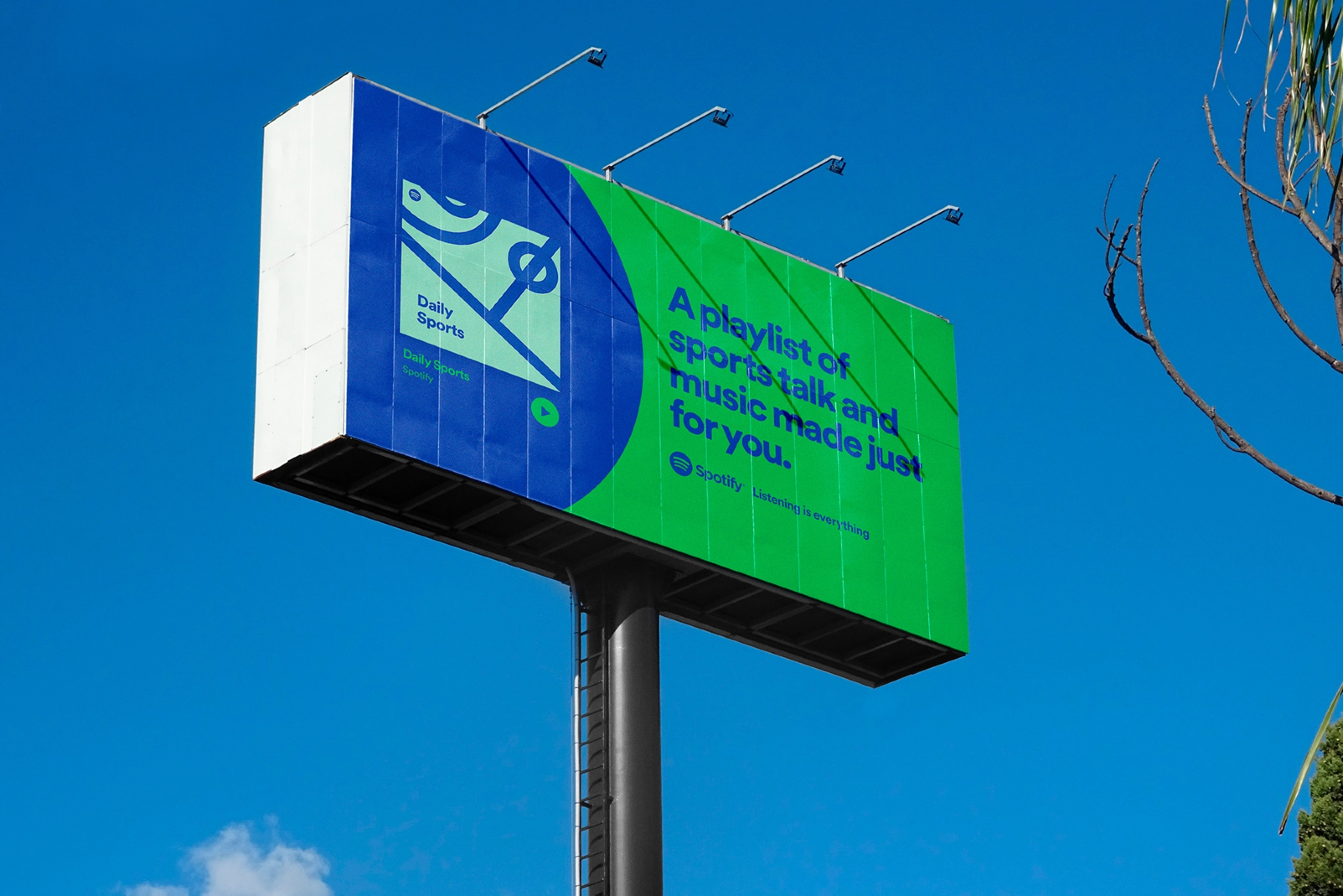 Skyline Box Billboard Mockup