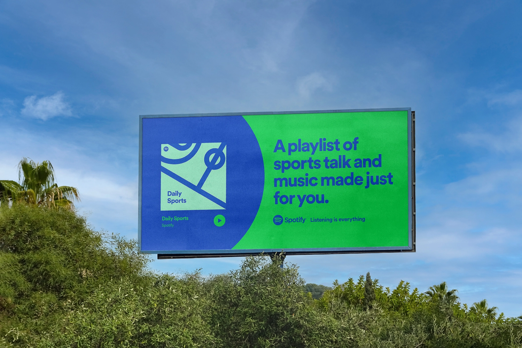Roadside OOH Billboard Mockup