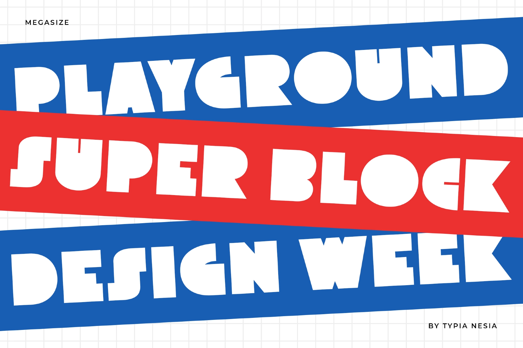 Megasize - Bold Geometric Display Sans