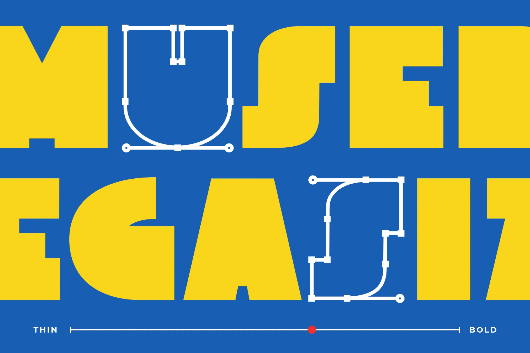 Megasize - Bold Geometric Display Sans