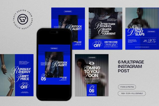 Fashion Sale Instagram Post - Figma