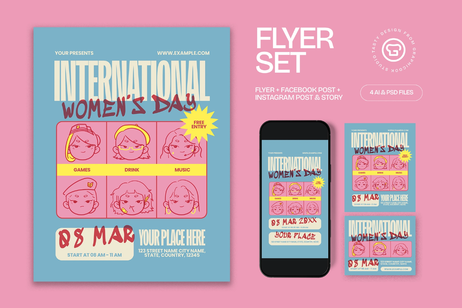 International Woman's Day Flyer