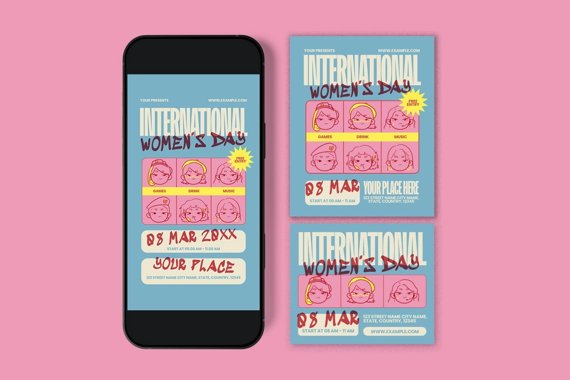 International Woman's Day Flyer
