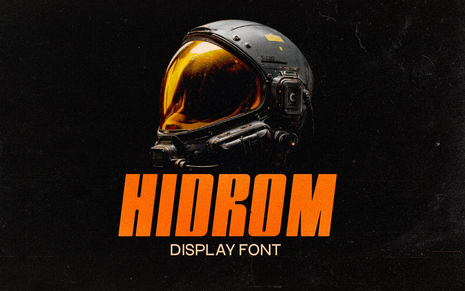 Hidrom - Display Font
