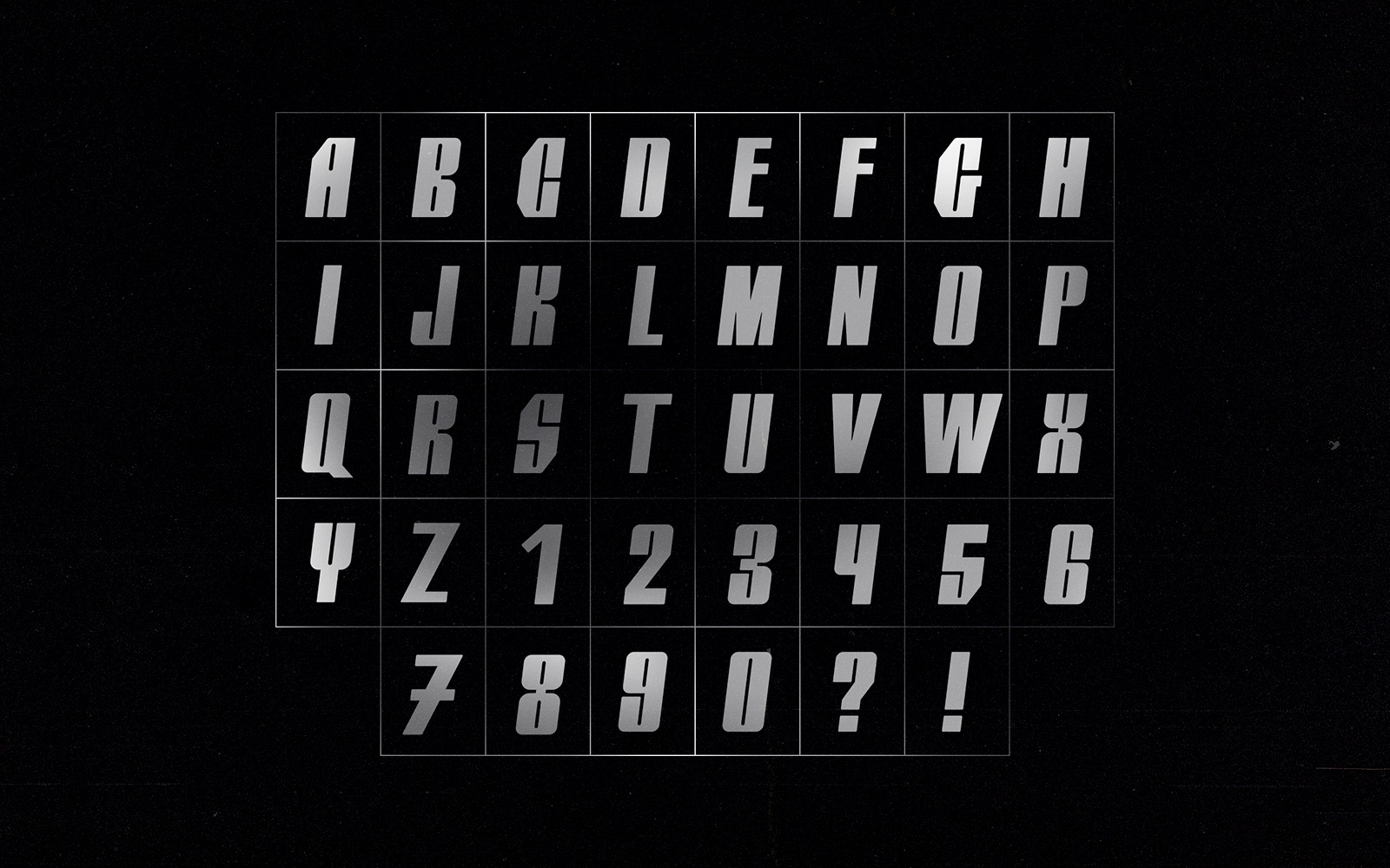 Hidrom - Display Font