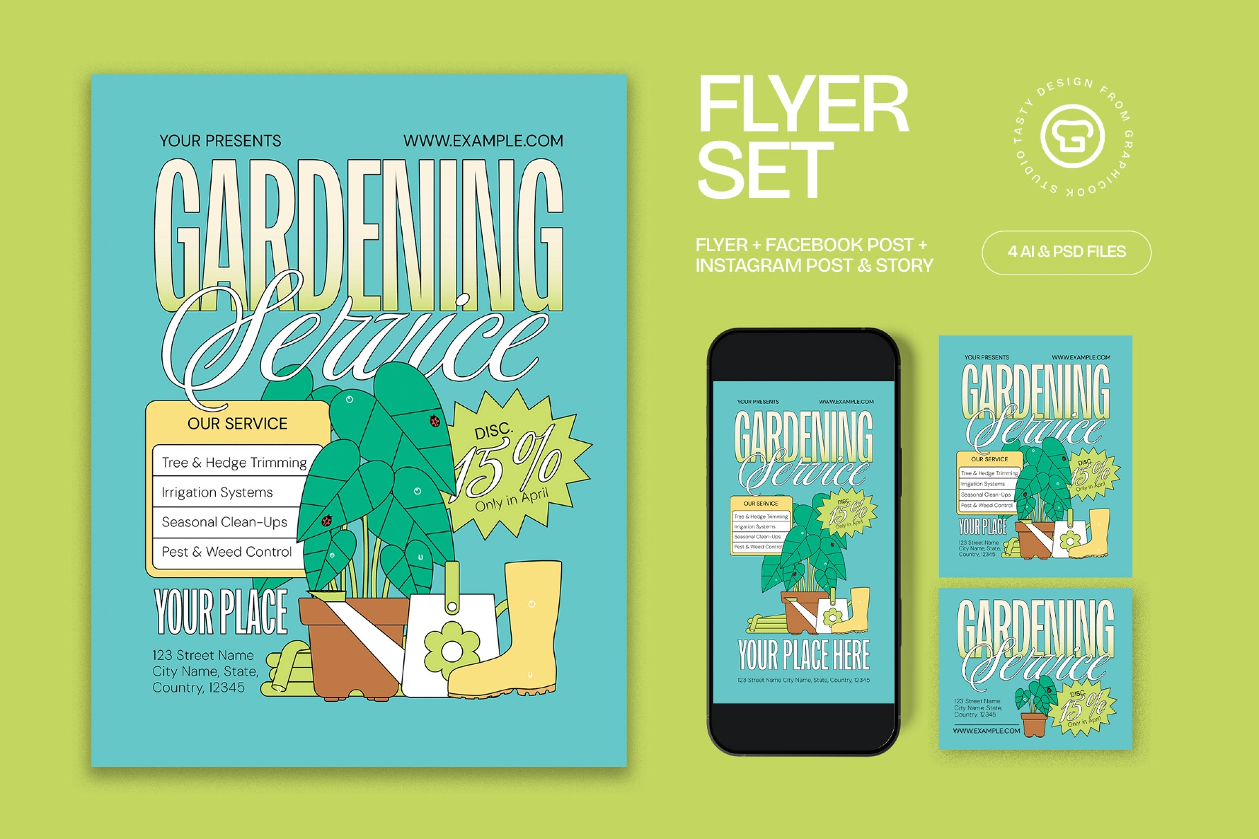 Gardening Service Flyer