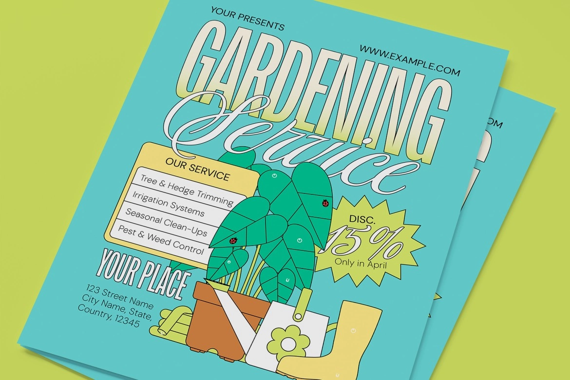 Gardening Service Flyer