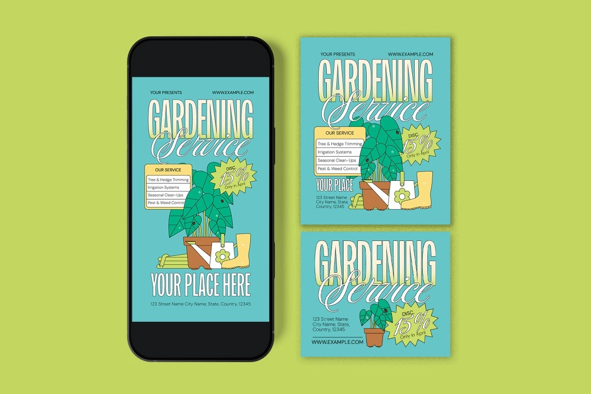 Gardening Service Flyer