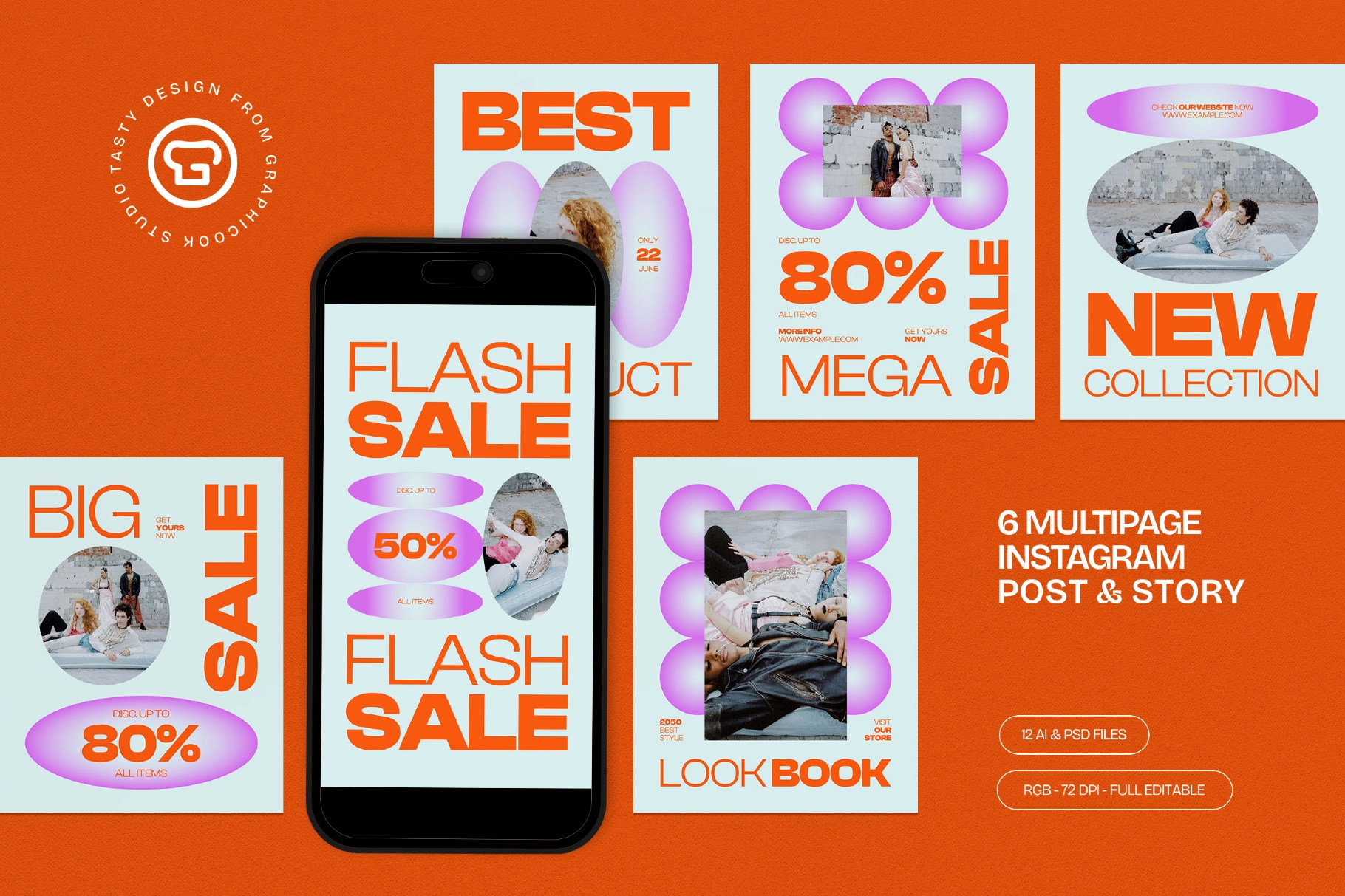 Fashion Sale Instagram Set