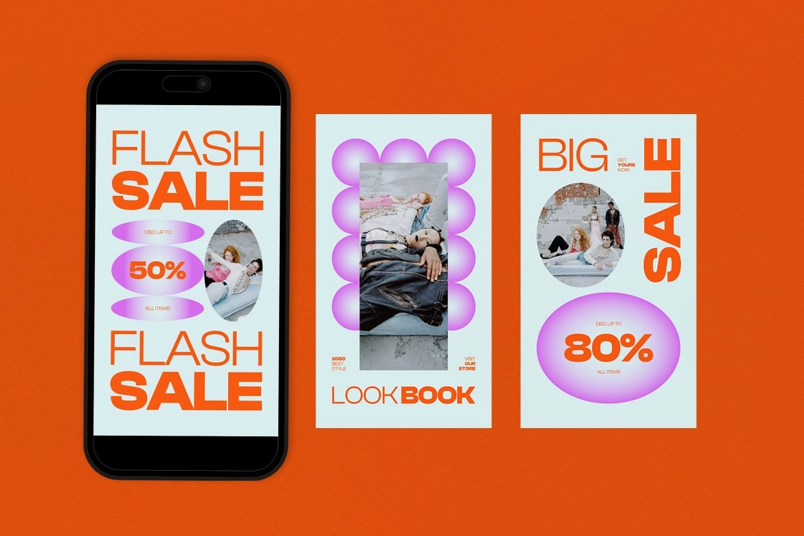 Fashion Sale Instagram Set