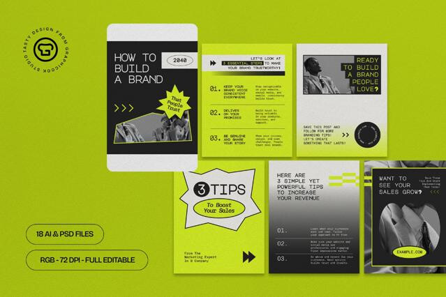 Business Instagram Post Carousel