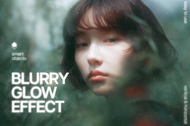 Blurry Glow Photo Effect