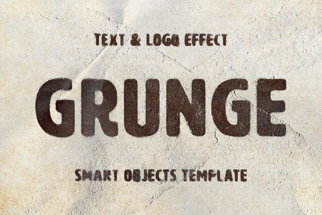 Grunge Ink Print Effect