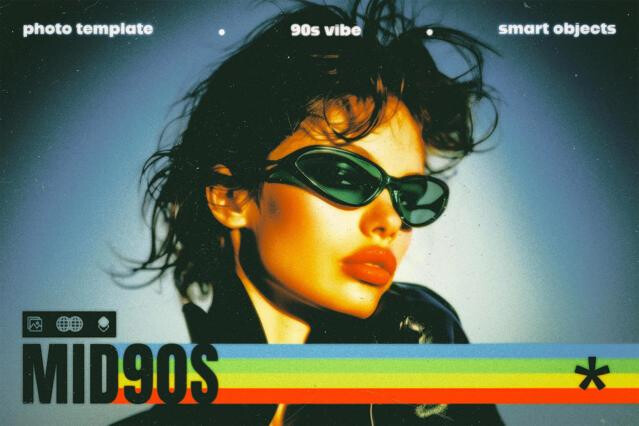 Mid 90's Vibe Photo Effect