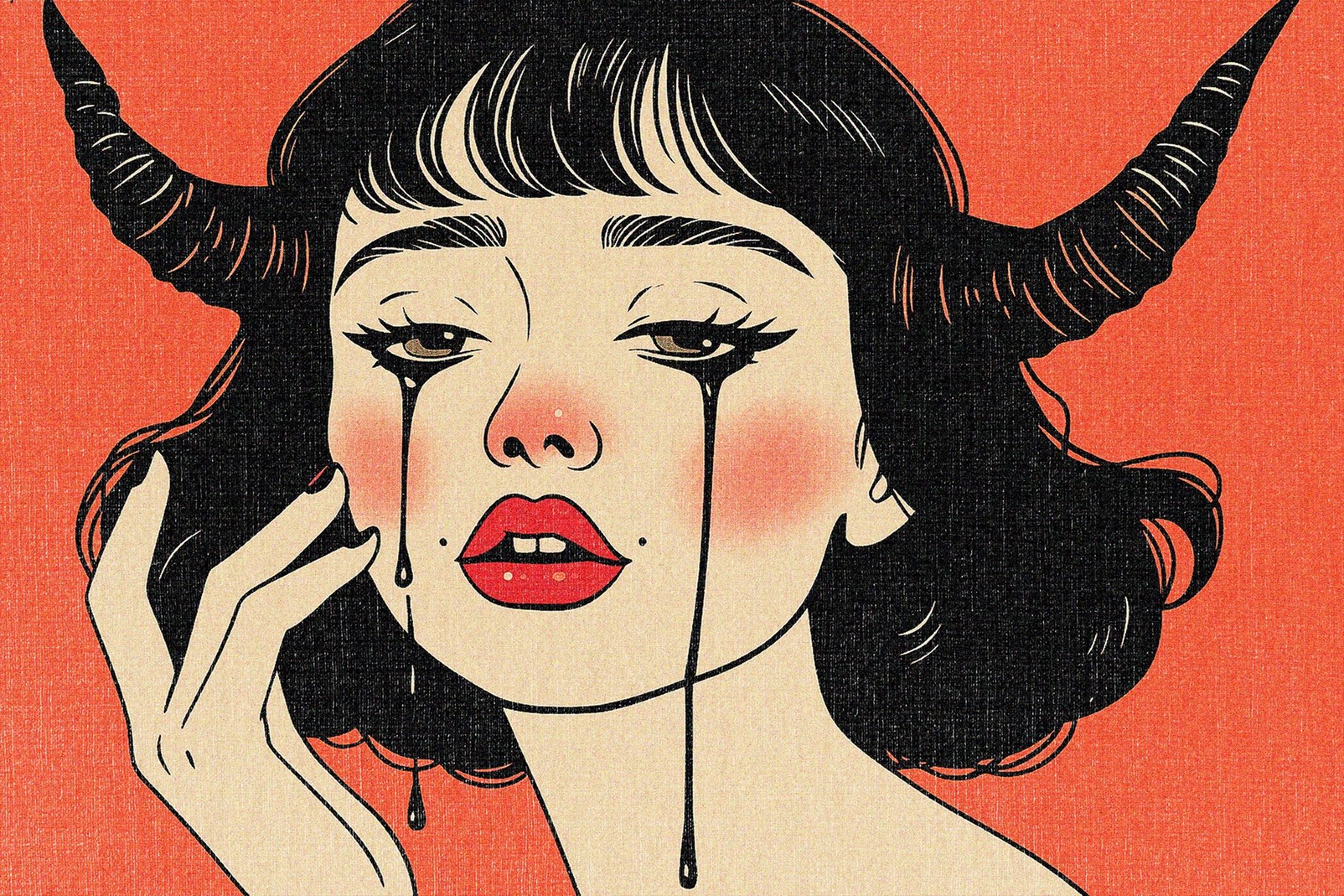 Old Canvas Printer Effect