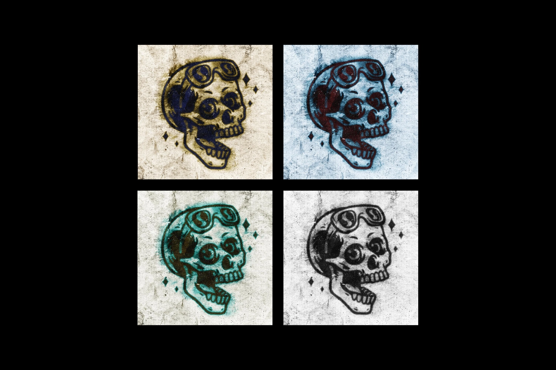 Distressed Misprint Text Effect