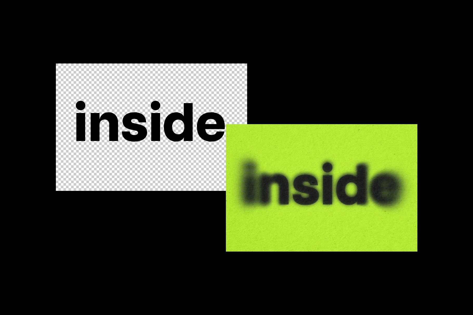 Lines Blurred Effect