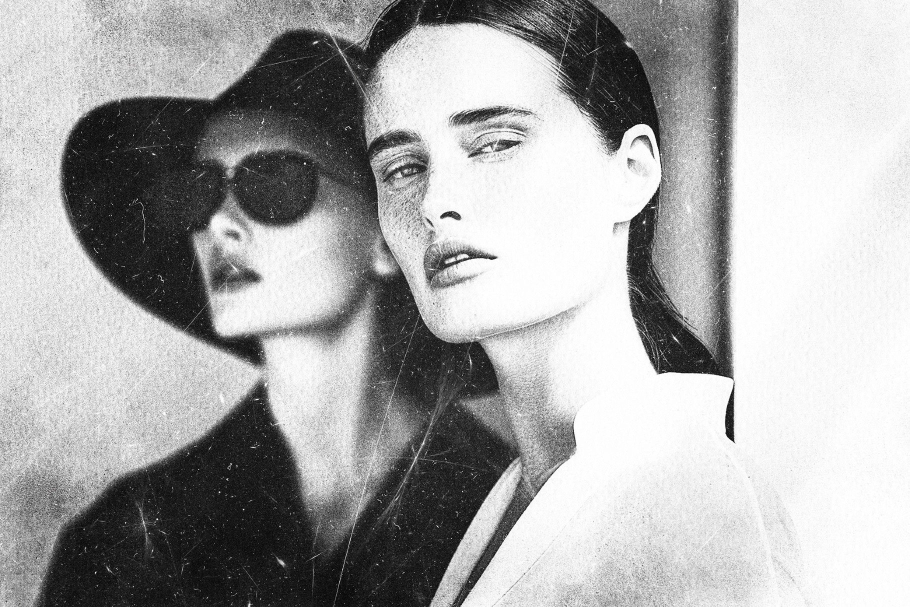 Dusty Overlay Photo Effect