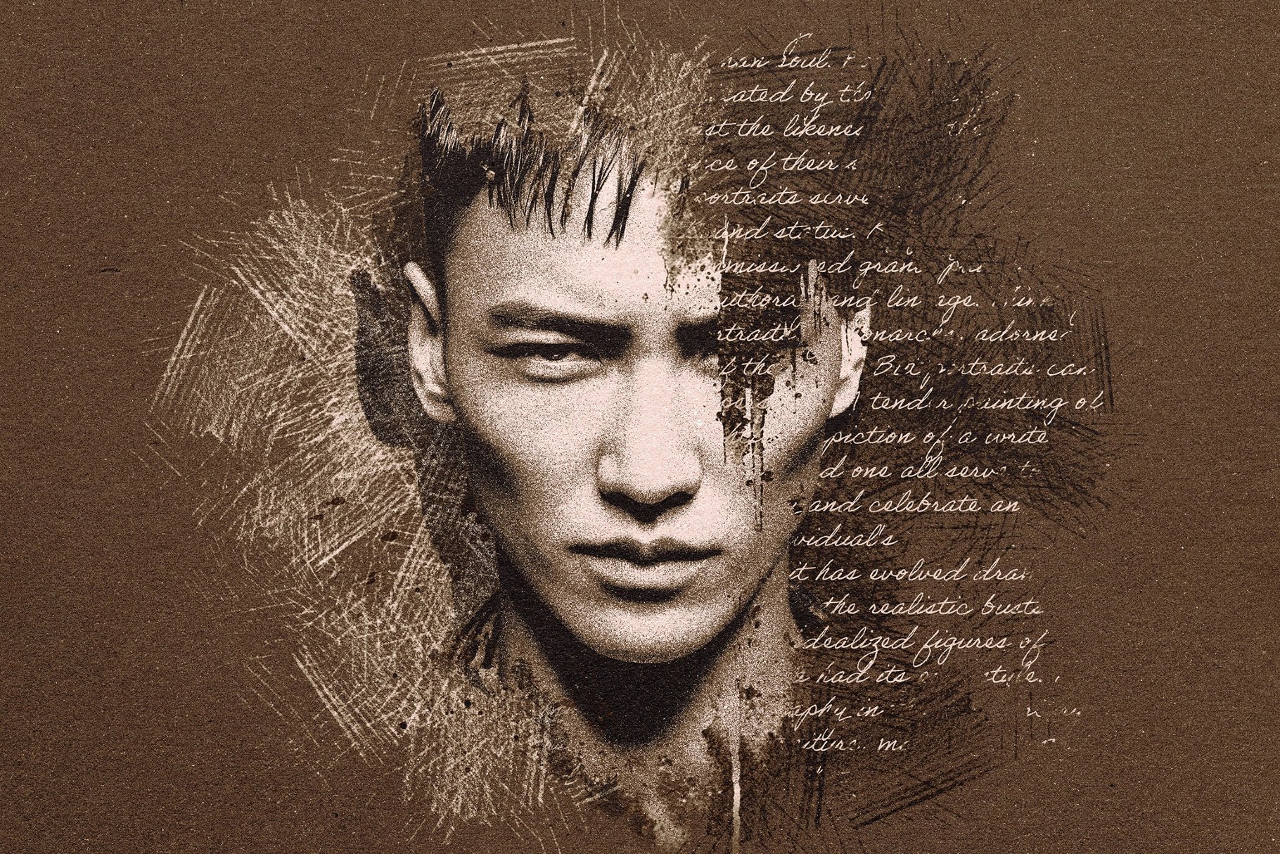 Mixed Art Photo Effect