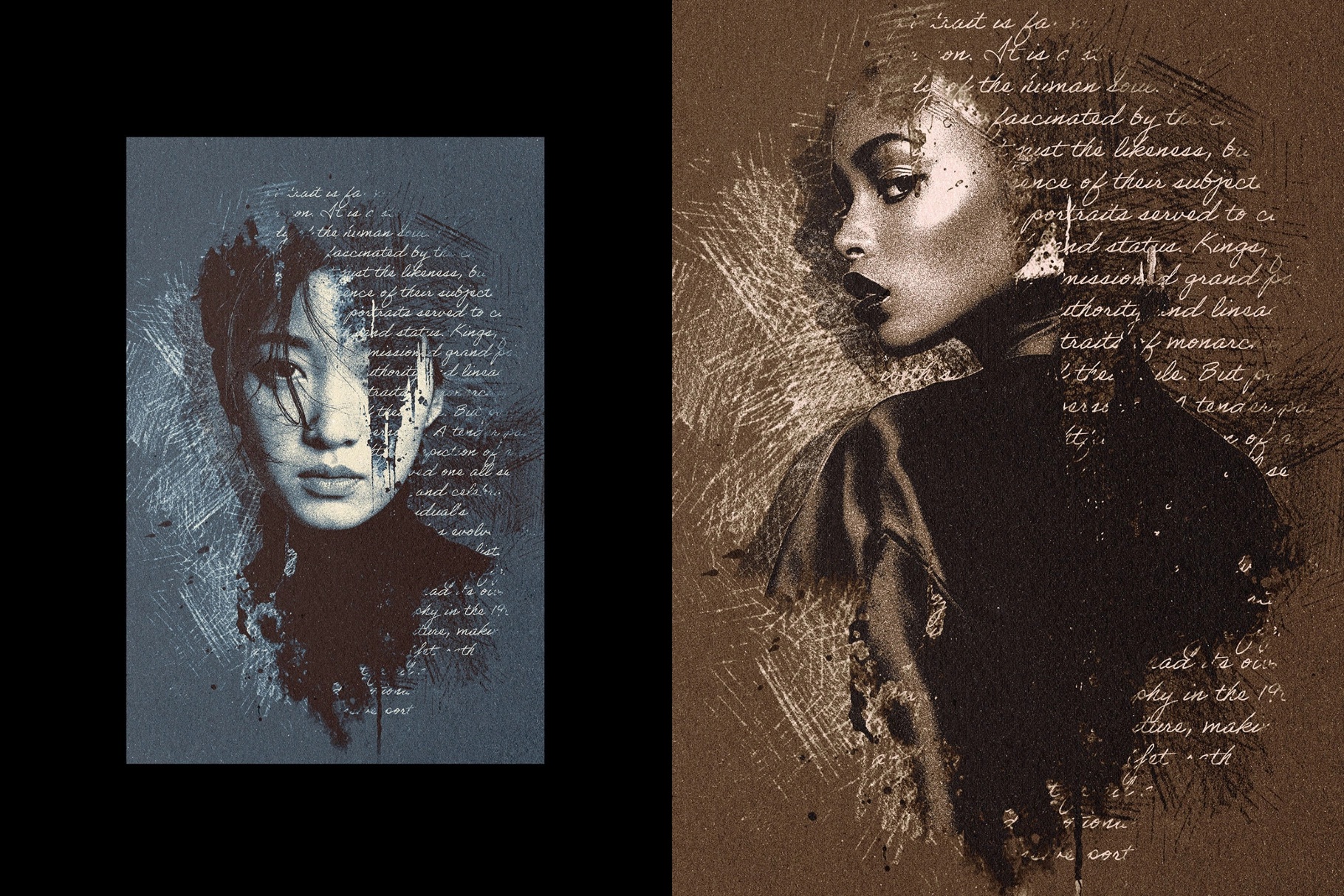 Mixed Art Photo Effect