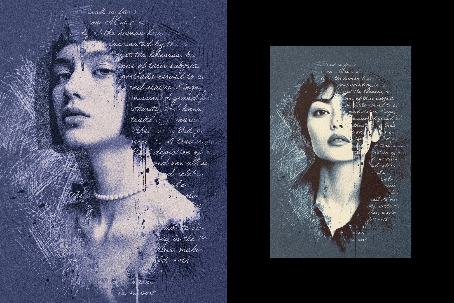 Mixed Art Photo Effect