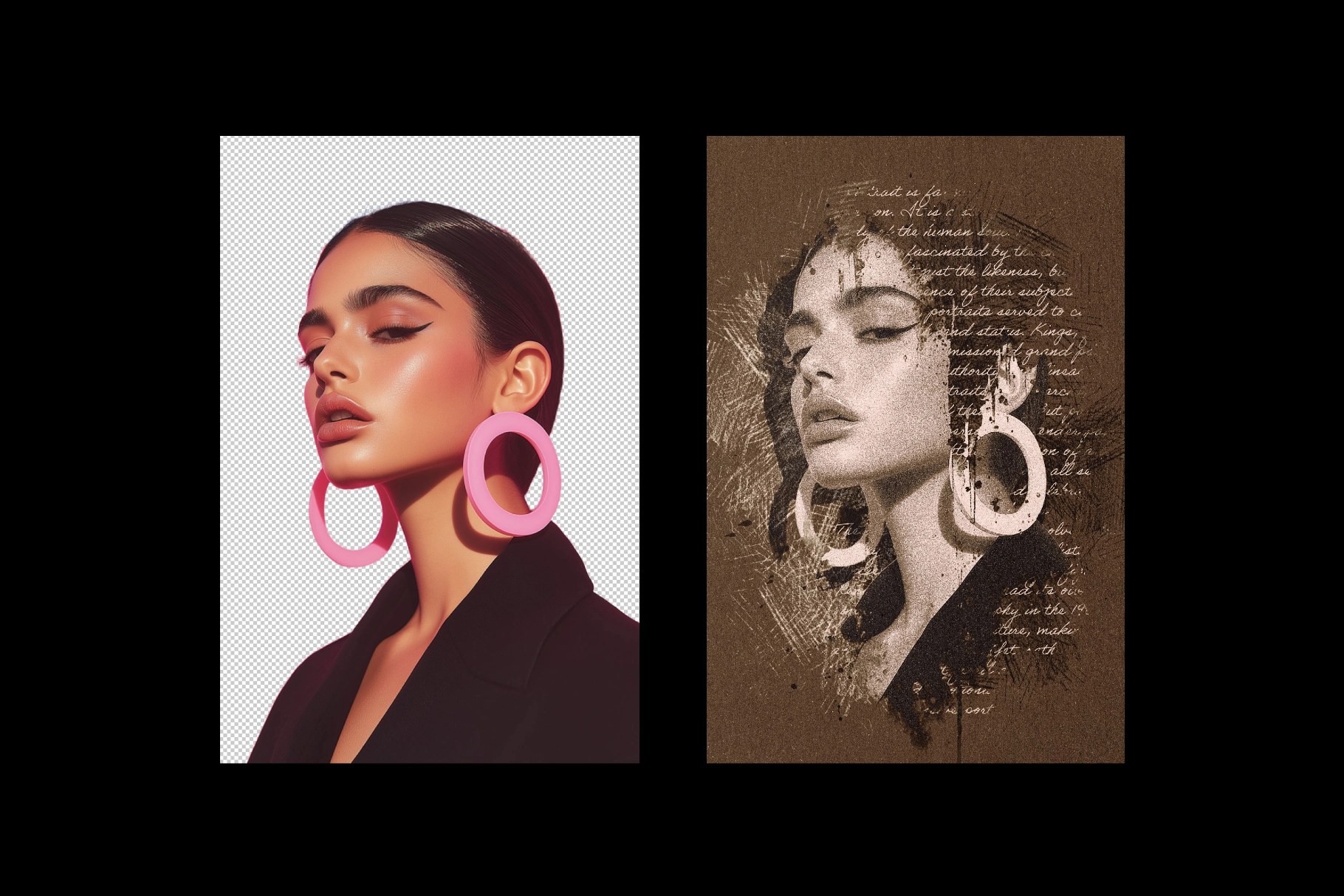 Mixed Art Photo Effect