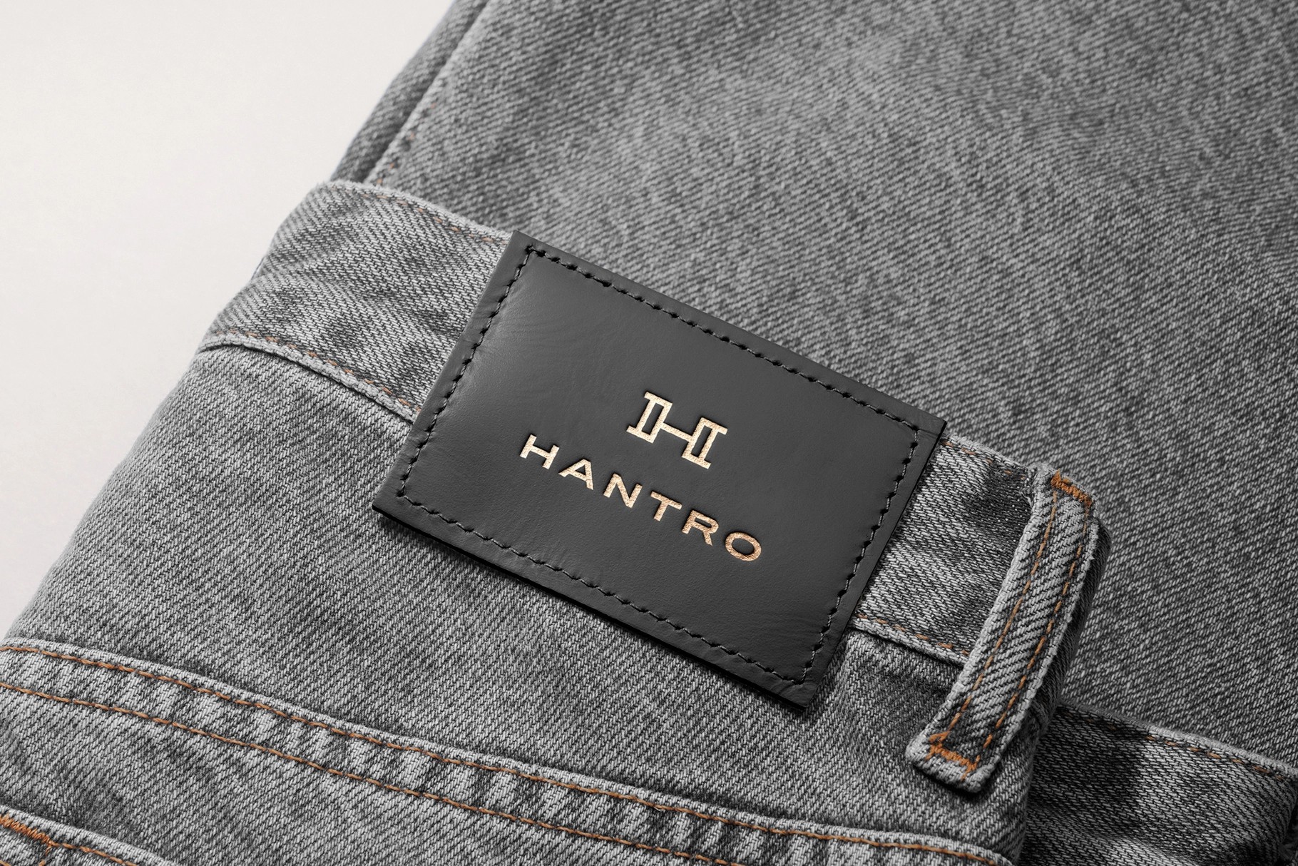 Leather Jacron Patch Mockup