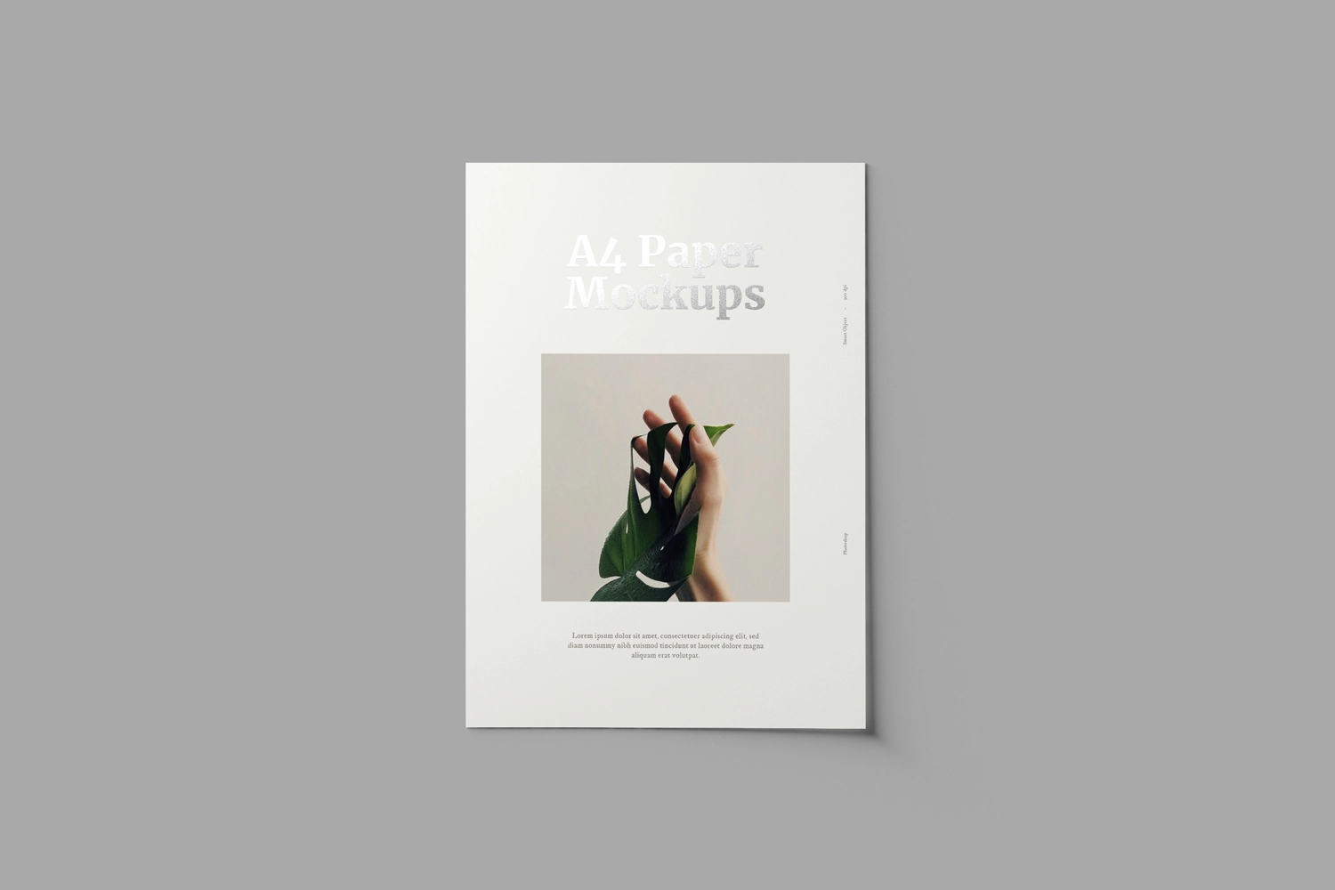 A4 Paper Mockups