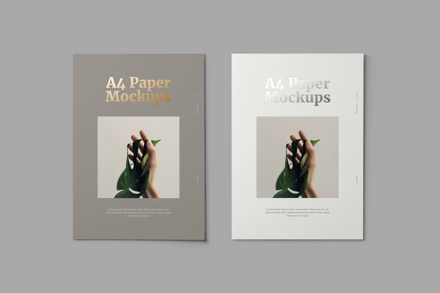 A4 Paper Mockups