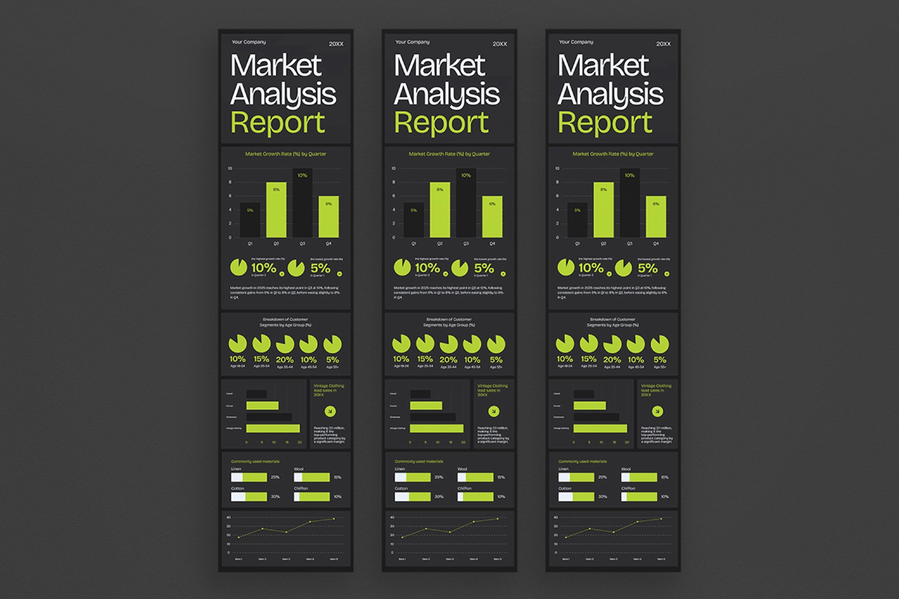 Market Analysis Report Infographic