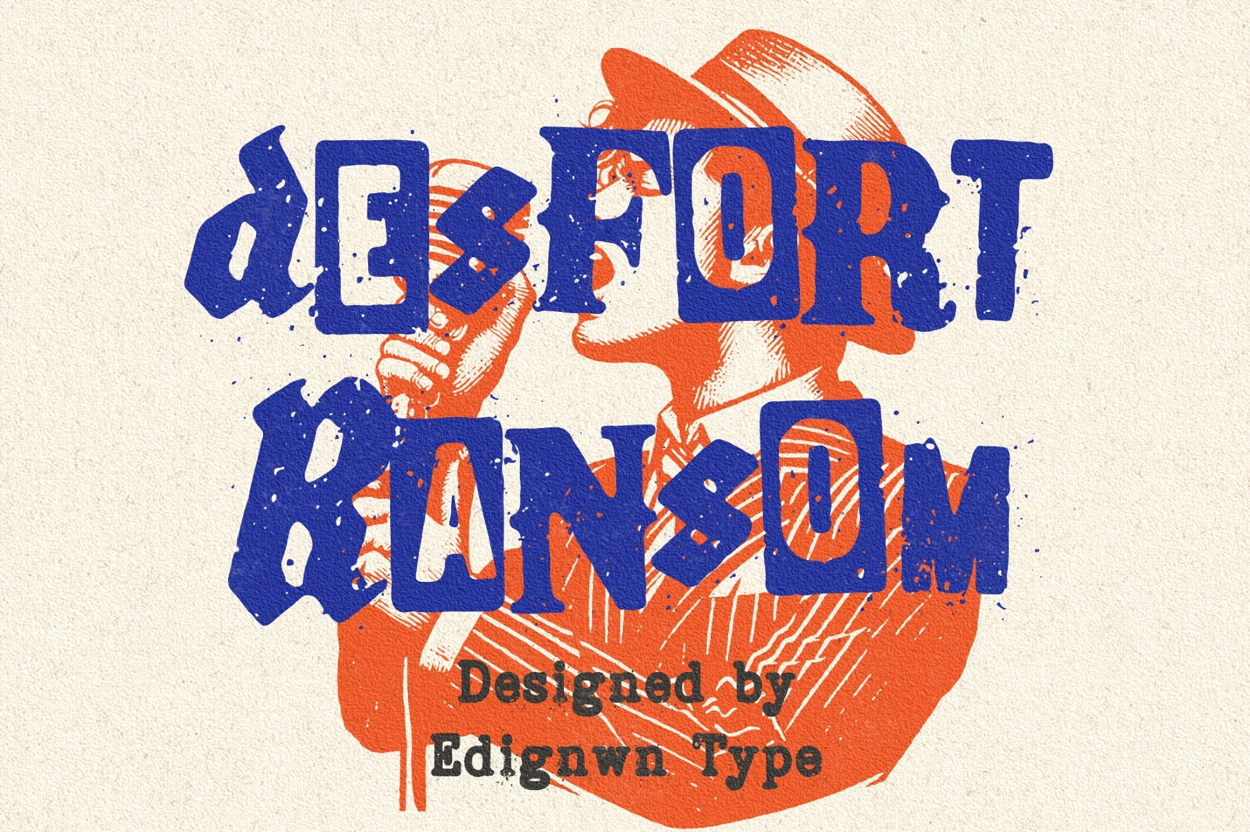 Desfort Ransom - Display Font