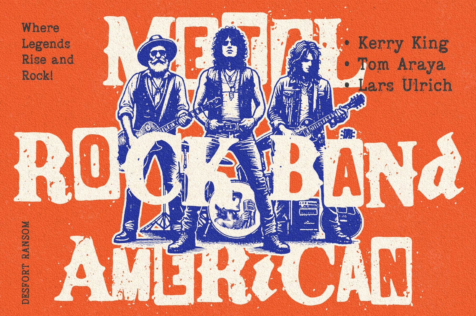 Desfort Ransom - Display Font