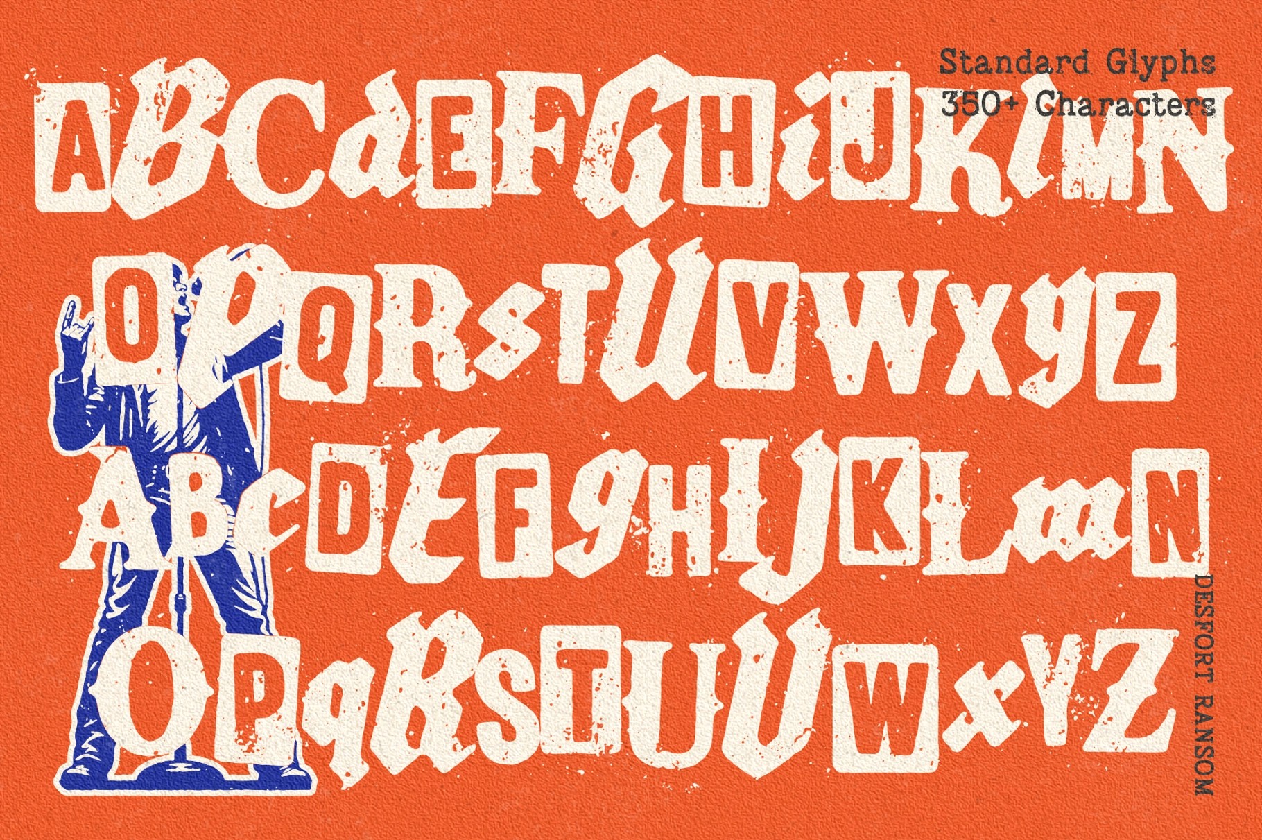 Desfort Ransom - Display Font