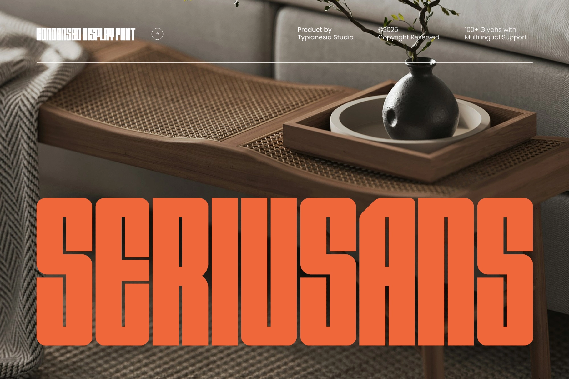 Seriusans - Bold Condensed Sans