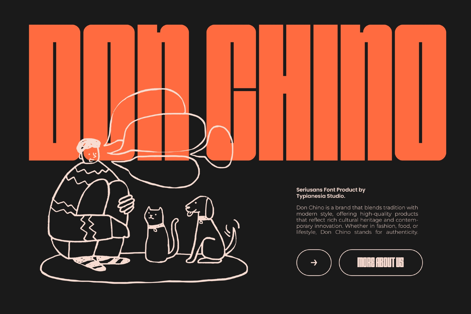 Seriusans - Bold Condensed Sans