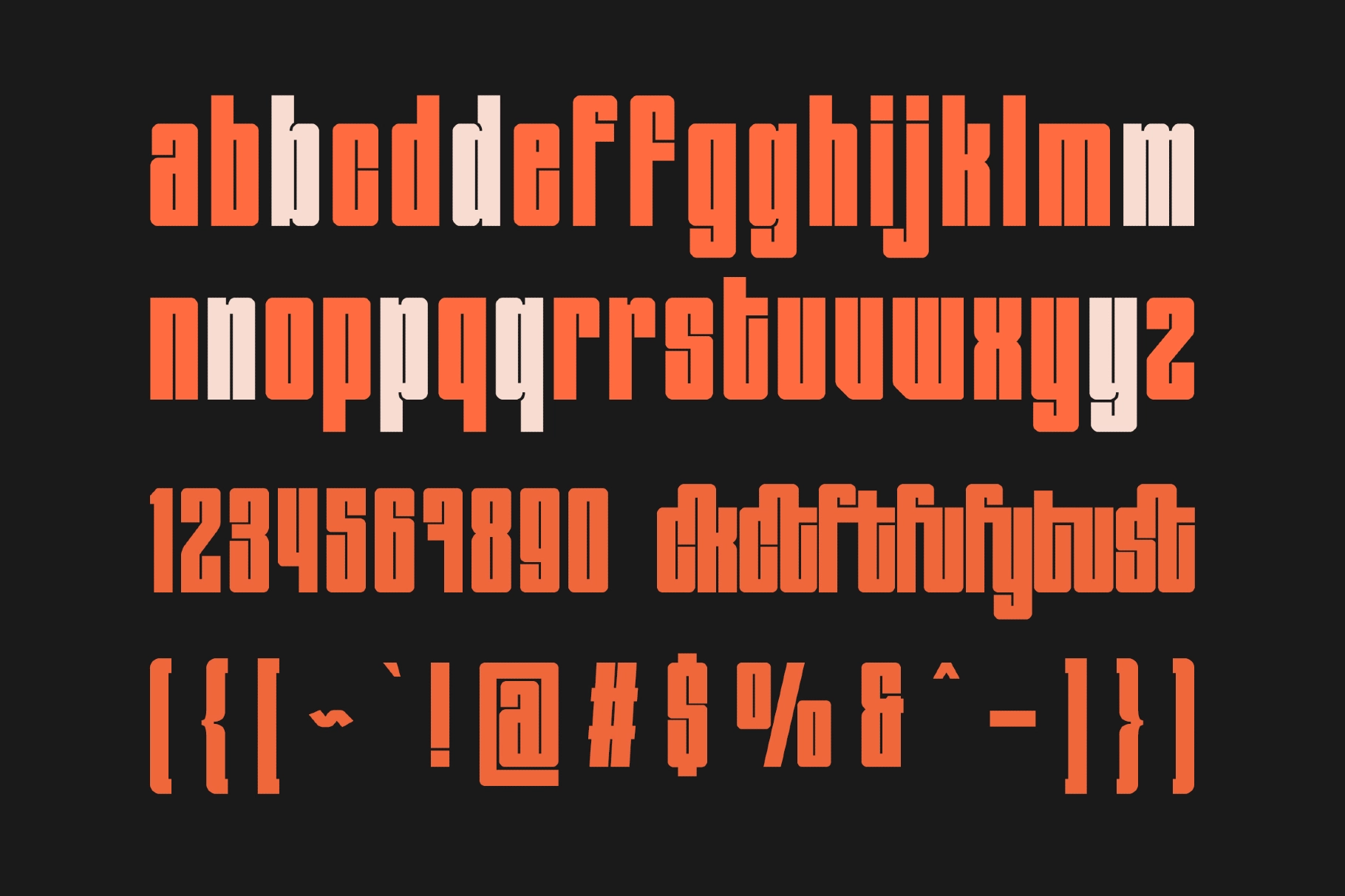 Seriusans - Bold Condensed Sans