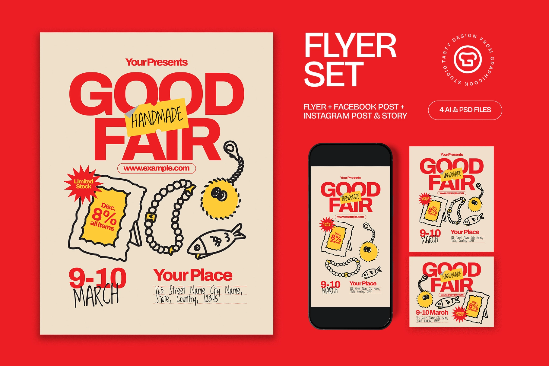 Handmade Goods Fair Flyer