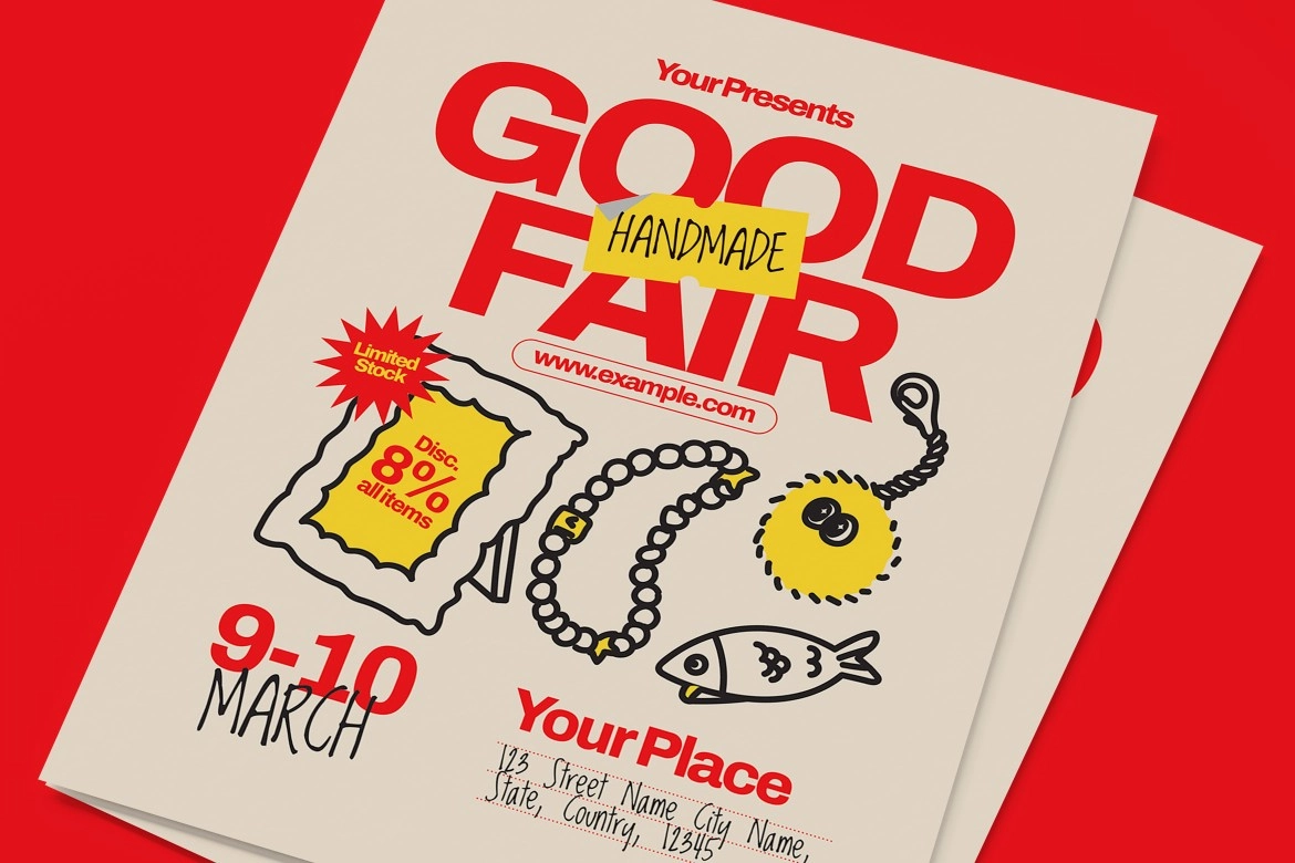 Handmade Goods Fair Flyer