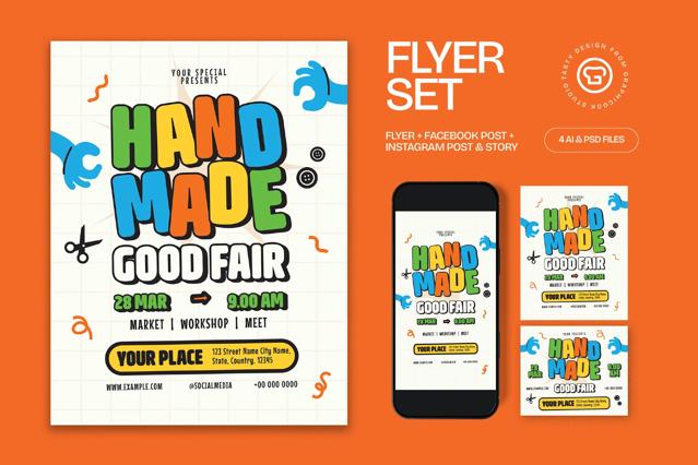 Handmade Good Fair Flyer