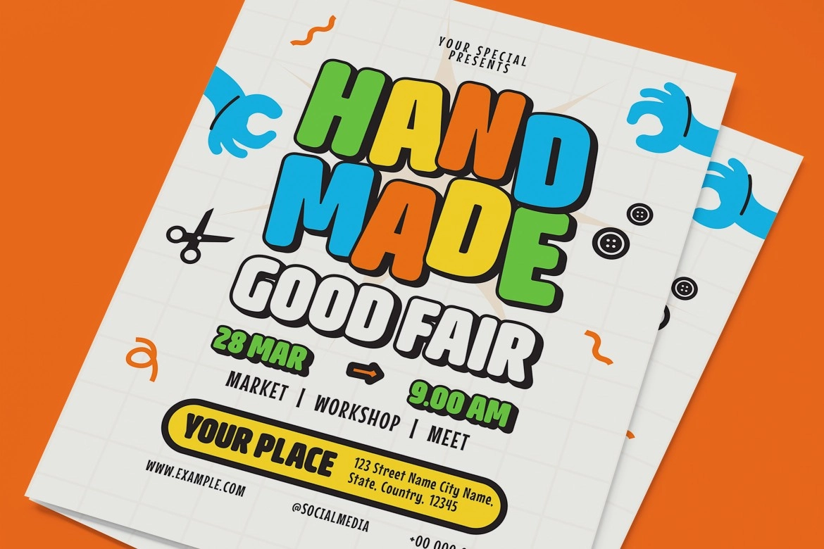Handmade Good Fair Flyer