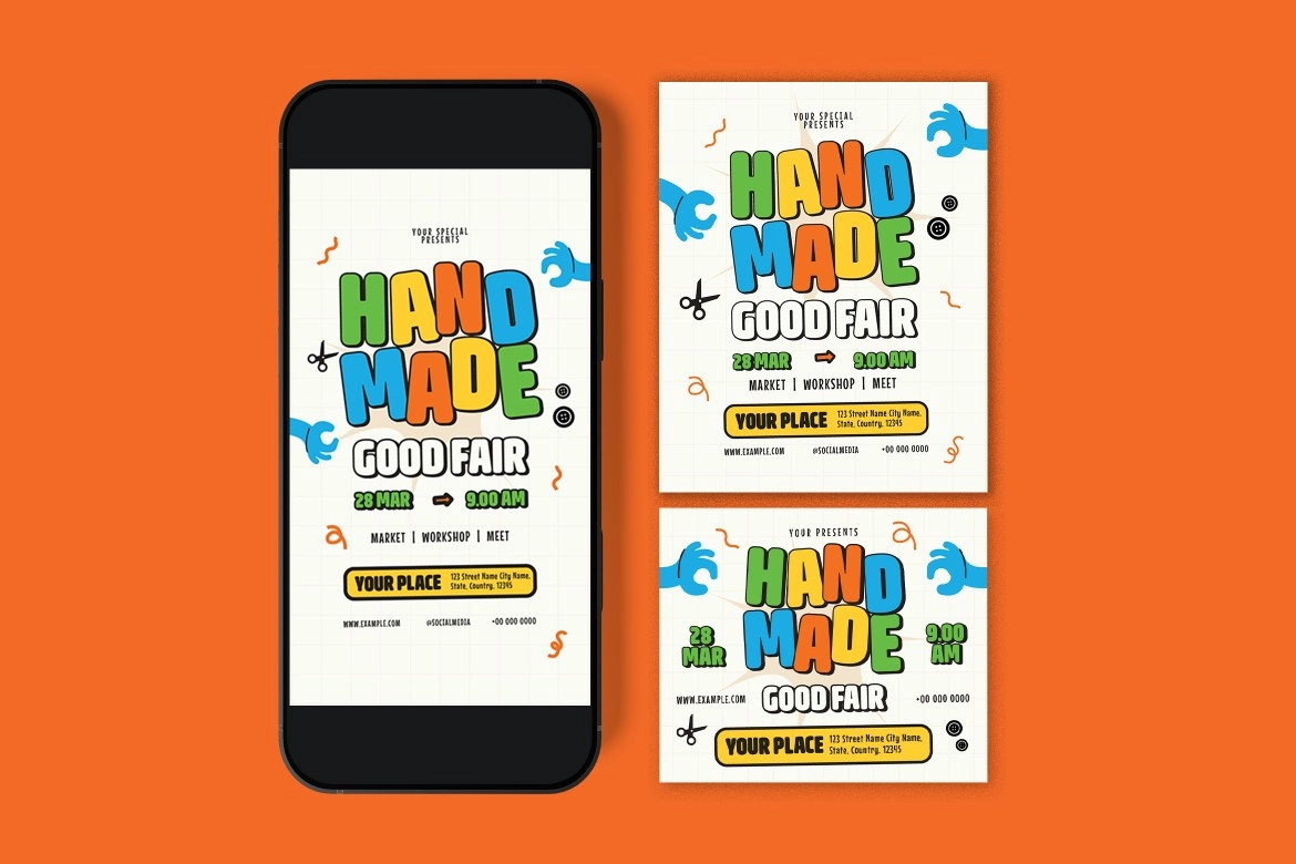 Handmade Good Fair Flyer