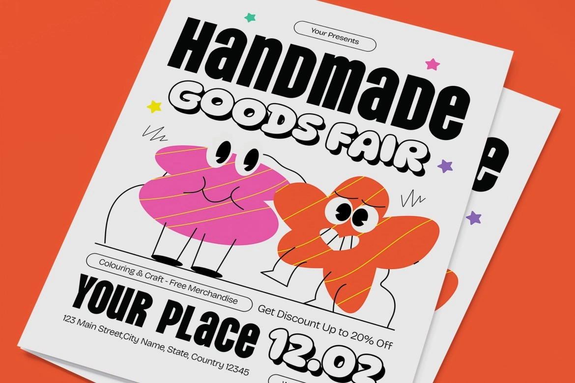 Handmade Goods Fair Flyer