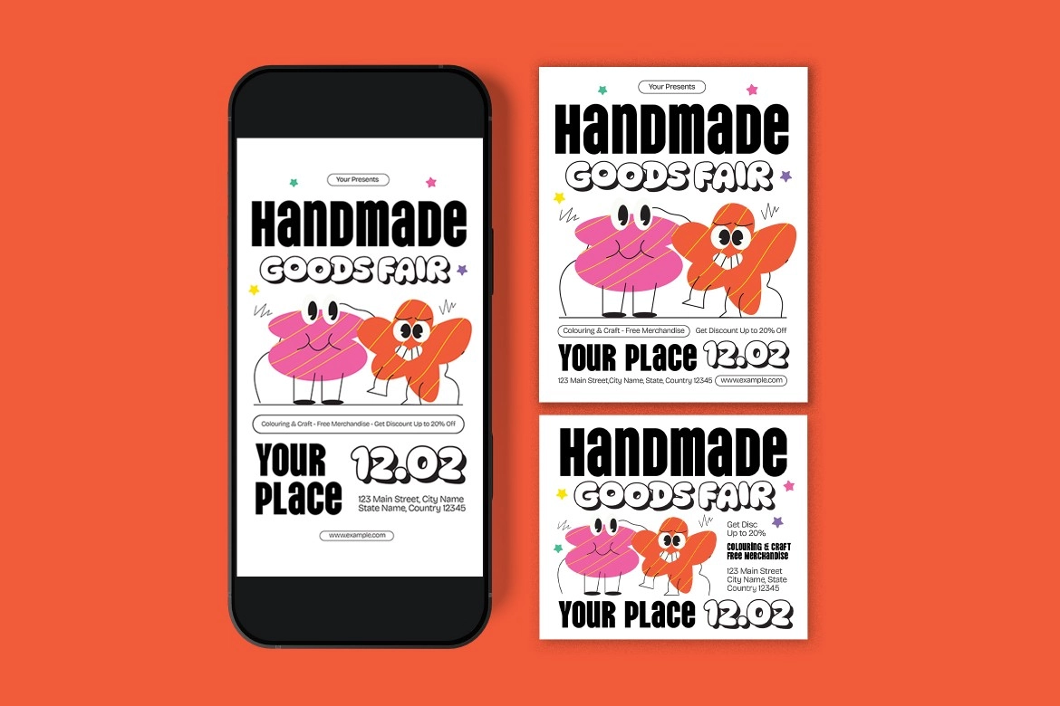 Handmade Goods Fair Flyer